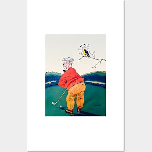 1931 Golf Cartoon Posters and Art